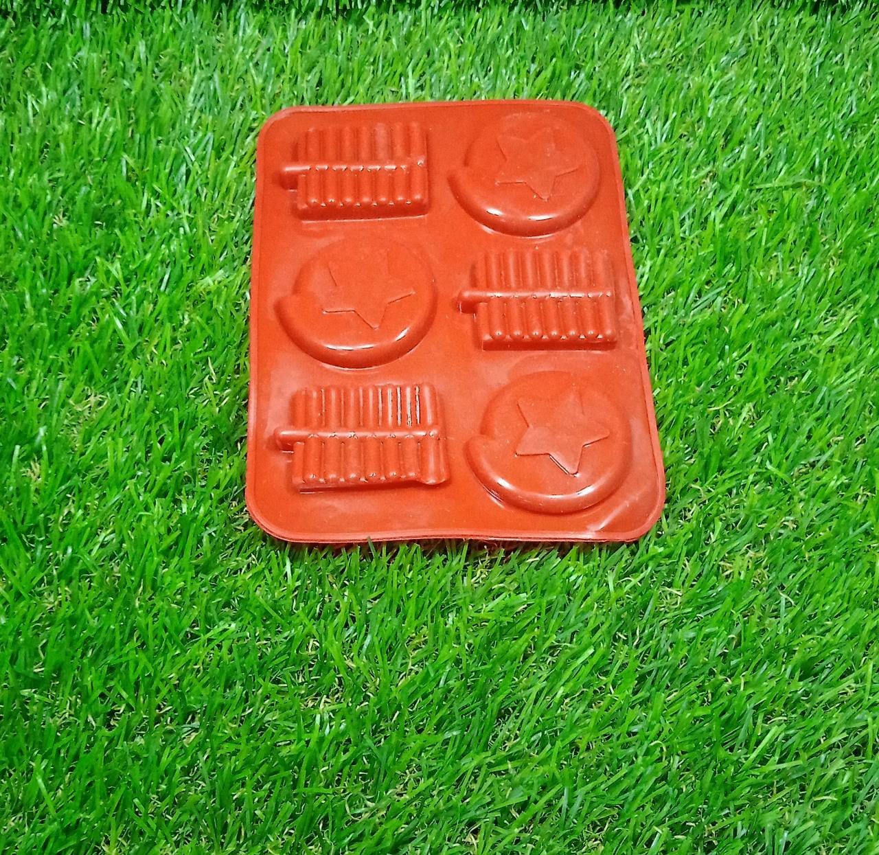 4882 6cavity Chocolate Mould Tray | Cake Baking Mold | Flexible Silicon Ice Cupcake Making Tools 4882 6cavity Chocolate Mould Tray | Cake Baking Mold | Flexible Silicon Ice Cupcake Making Tools